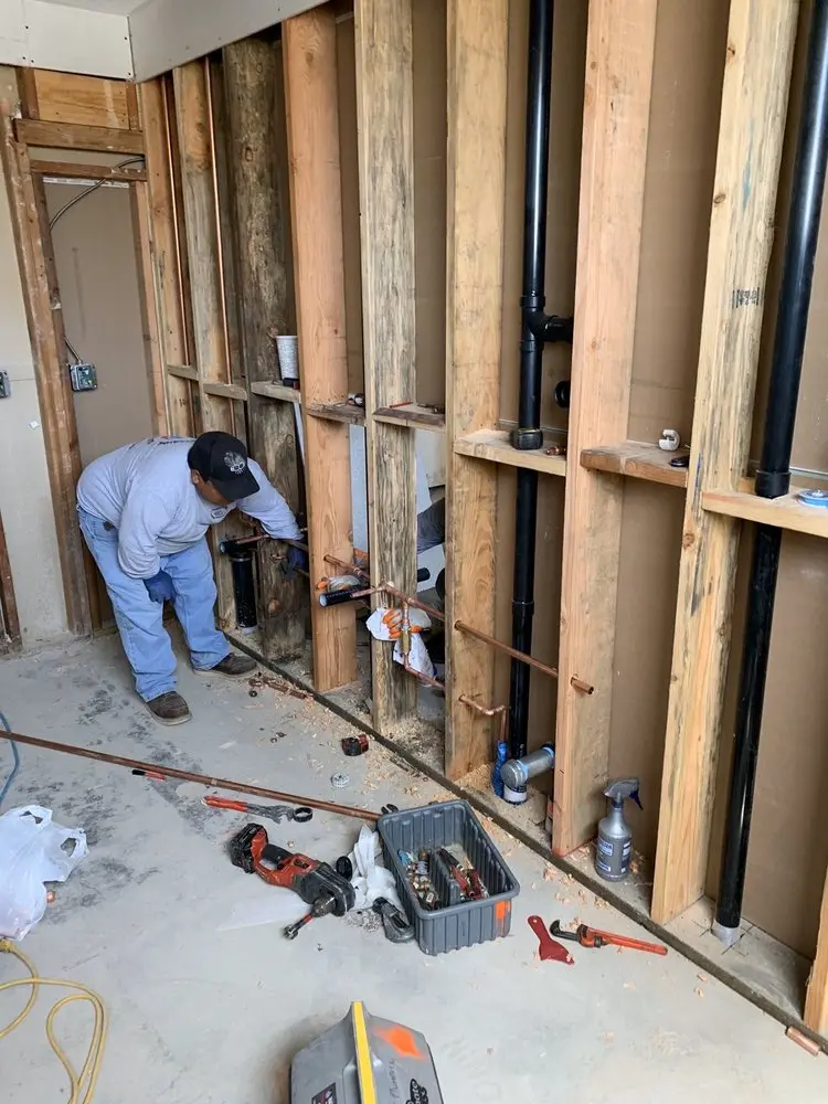 Commercial rough-in plumbing for Water Heater Replacement in Oelwein